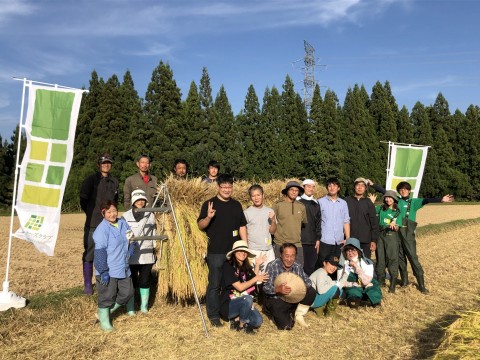 2021.10.04 稲刈り体験 in 新潟産地